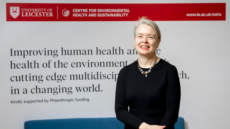 Professor Anna Hansell from the Centre for Environmental Health and Sustainability