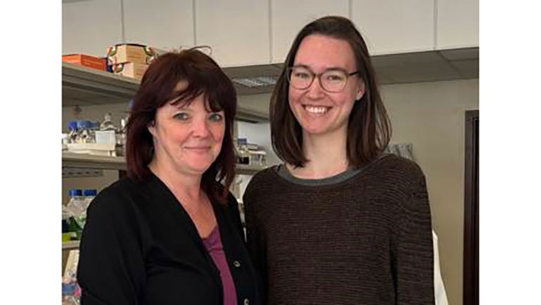 Professor Julie Morrissey (left) and Dr Hannah Sampson