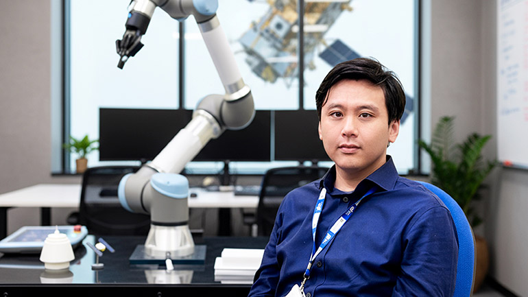 ISPARK Principal Investigator Dr Daniel Hao of the University of Leicester.
