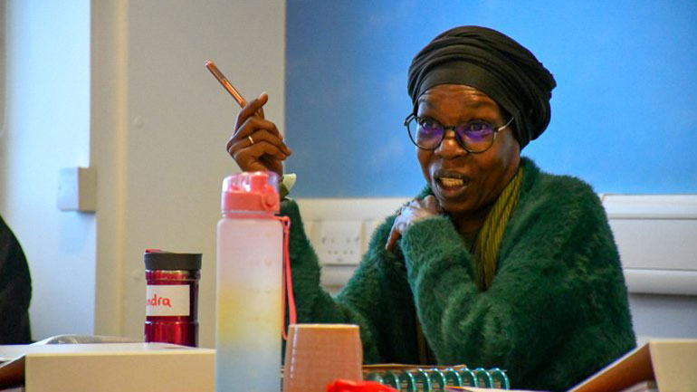 Sandra Tomlinson, whose husband, Kelvin was diagnosed with type 2 diabetes