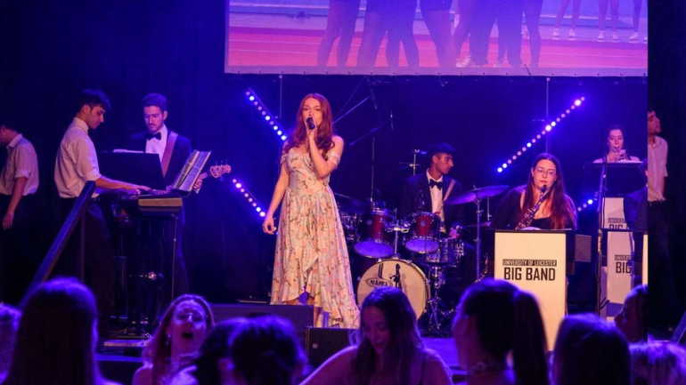 the university big band in concert