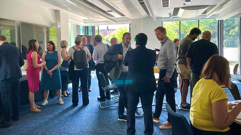 Attendees at the The Future of the Creative and Cultural Industries event. Credit: Anjuu Trevedi (Leicestershire Business Voice)