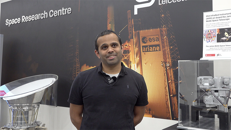 Piyal Samara-Ratna, Principal Engineer of the Elfen mission.
