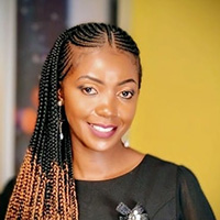 Charity Mbaka from the School of Geography, Geology, and Environment.