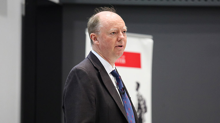 Professor Chris Whitty, Chief Medical Officer (CMO) for England.