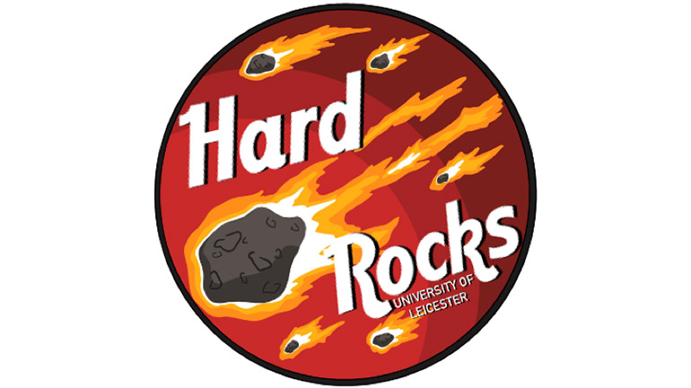 The logo for the Hard Rocks team at the University of Leicester.
