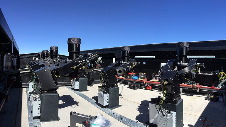 The Next-Generation Transit Survey (NGTS), located at ESO’s Paranal Observatory in northern Chile. Credit: ESO/R. West