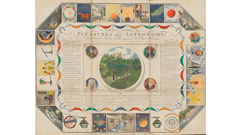 The 'Pleasures of Astronomy' board game.