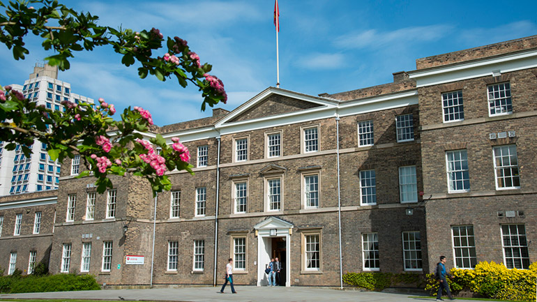 The Fielding Johnson Building on the University of Leicester campus.