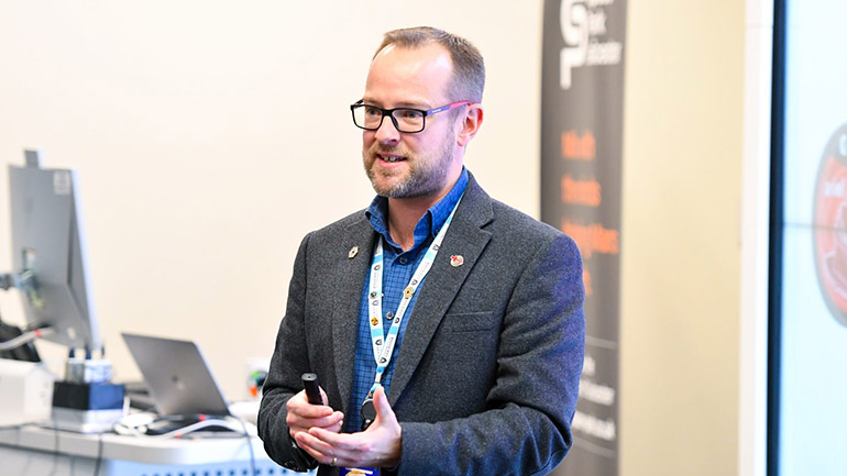 Professor Leigh Fletcher of the School of Physics and Astronomy at the University of Leicester.