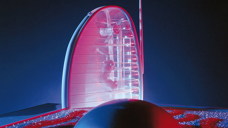 One of the initial designs for the National Space Centre. Credit: National Space Centre