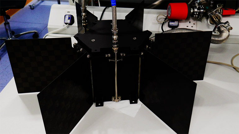 RTG on test in lab.