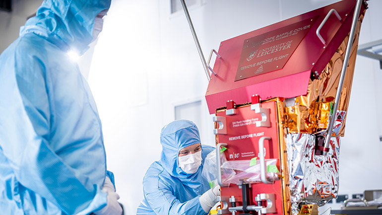 Soft X-ray Imager (SXI) at Space Park Leicester.
