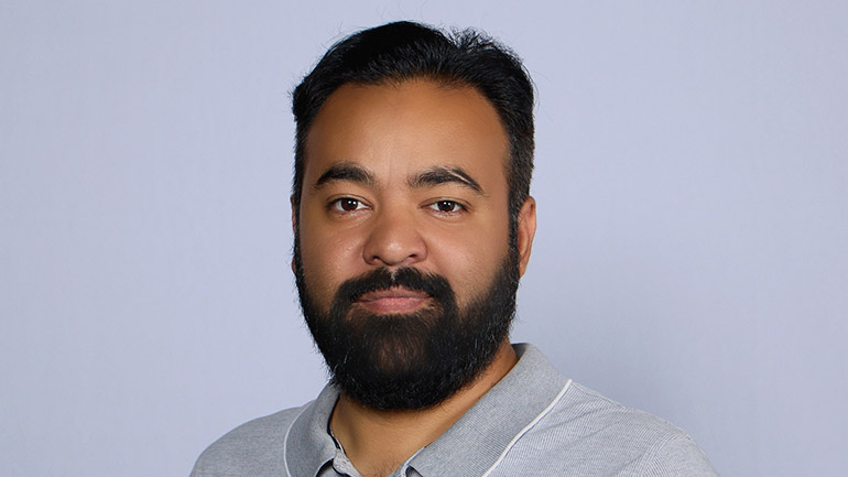 Dr Muhammad Zubair from the University of Leicester School of Engineering.