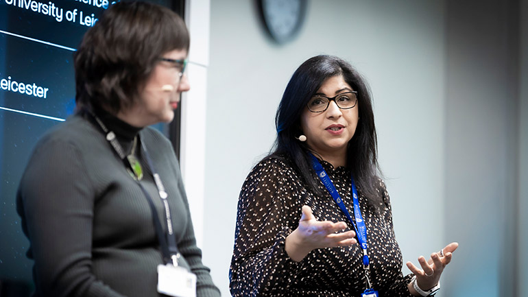 Dr Harjinder Sembhi, of Space Park Leicester and the University of Leicester’s School of Physics and Astronomy.