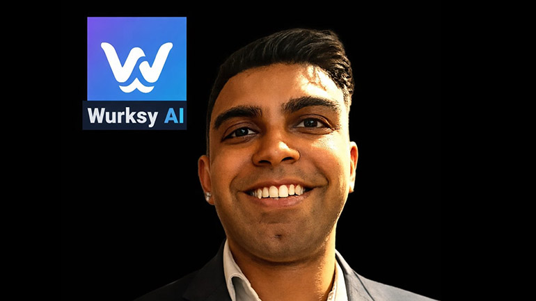 Final-year Biological Sciences student and founder of Wurksy AI Rahul Modha.