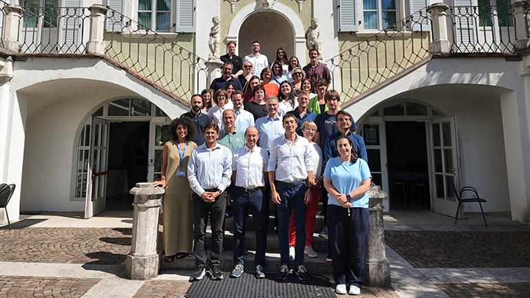 The members of the TERRAE team at the project kick-off meeting.