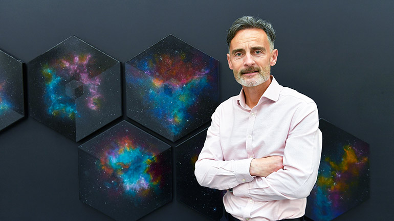 William Wells, Chief Executive of Space Park Leicester.