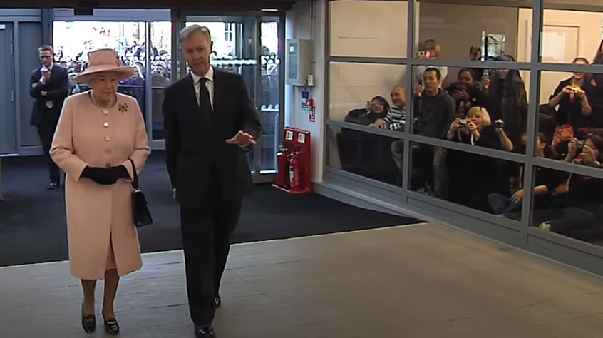 HM The Queen visits the University of Leicester
