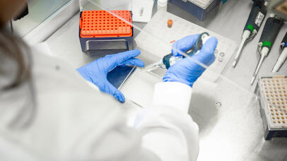 Lab research at the University of Leicester