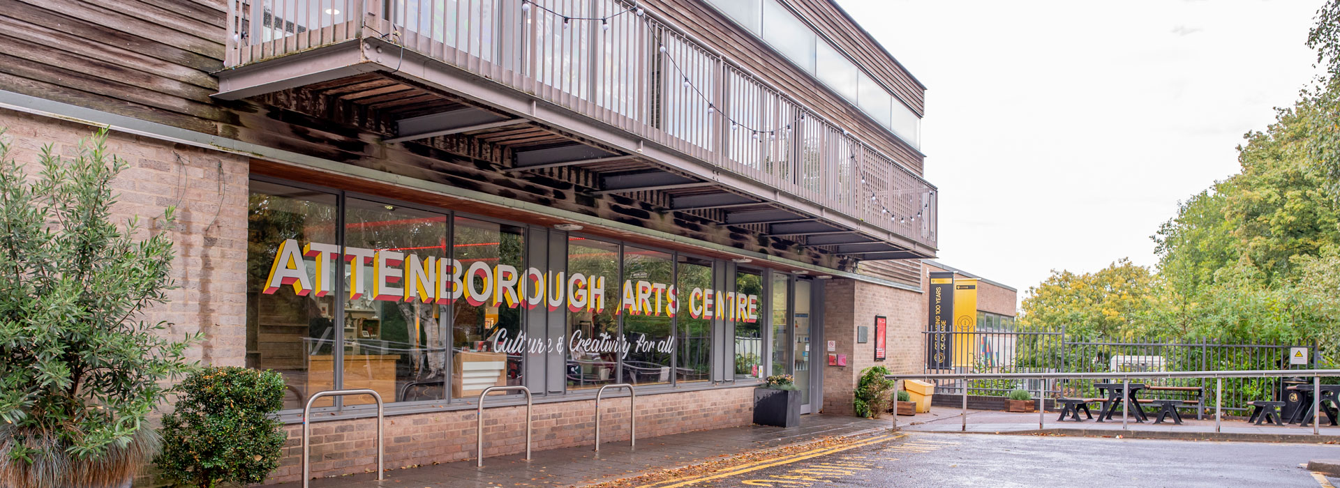 Attenborough Arts Centre on Leicester campus.