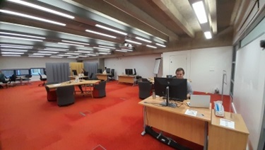 Photograph of the Centre for Academic Achievement consultation and study space, October 2023