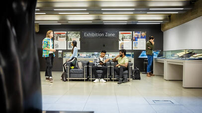 David Wilson Library Exhibition Zone