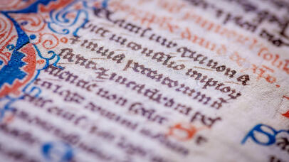 Discover over 900 years of history through our archives, rare books and manuscripts