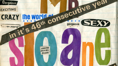 Entertaining Mr Sloane Collage from the Orton Collection