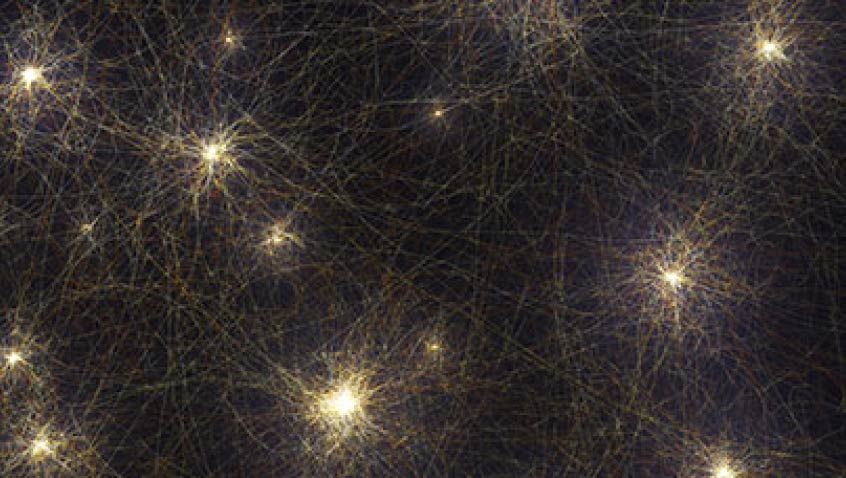 abstract background showing neural network