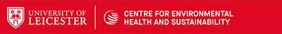 Logo for Centre for Environmental Health and Sustainability at University of Leicester