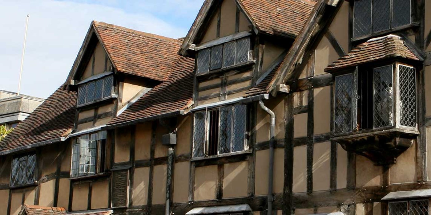 william shakespeare's birthplace in stratford
