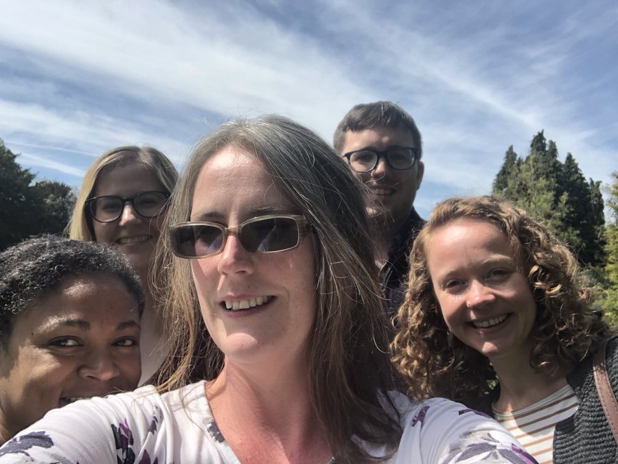 The team who attended the GloCoPoco writing retreat.