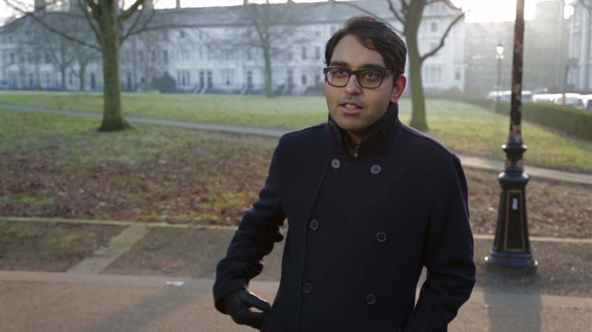 still image from hate crime video