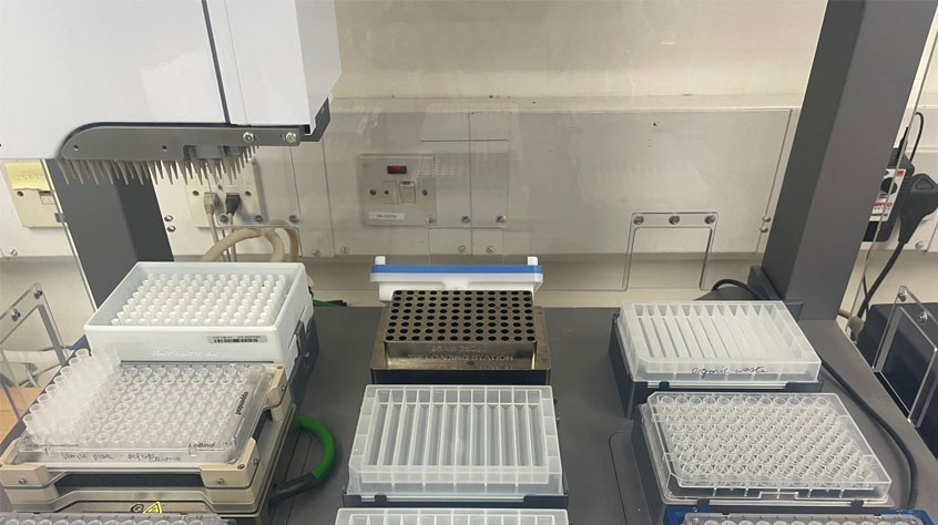 Agilent Bravo Robot.