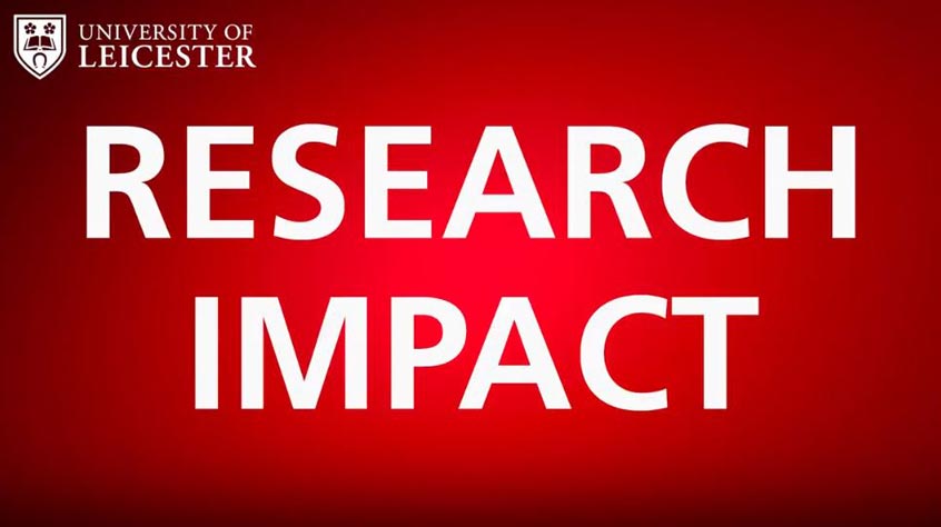 Still which reads: research impact