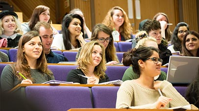 students taking part in a lecture