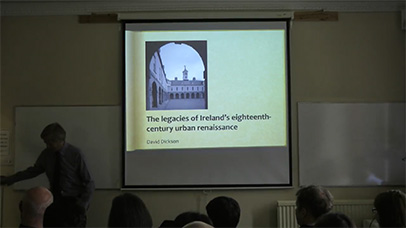 2018 urban history lecture. 