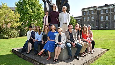 victorian studies staff members posing for a photo