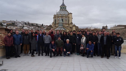 A large collection of people posing for a photograph