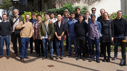 A group of people posing for a photo