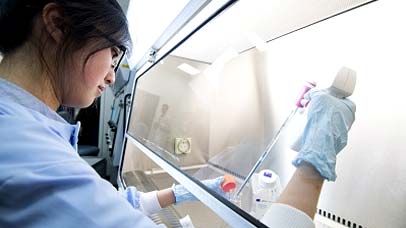 core biological services equipment being used