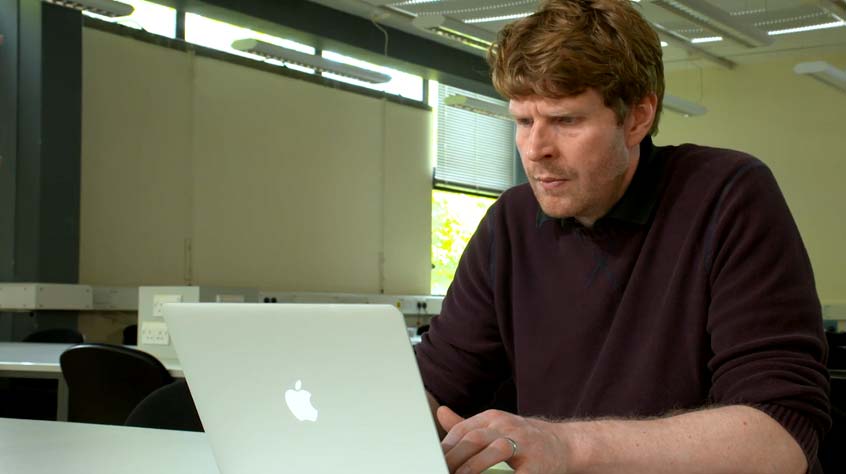 still image taken from video