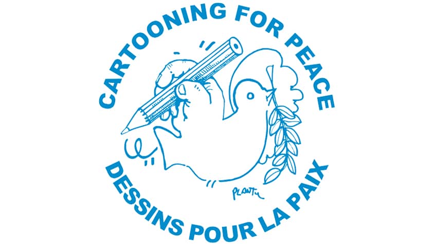 Cartooning for Peace logo