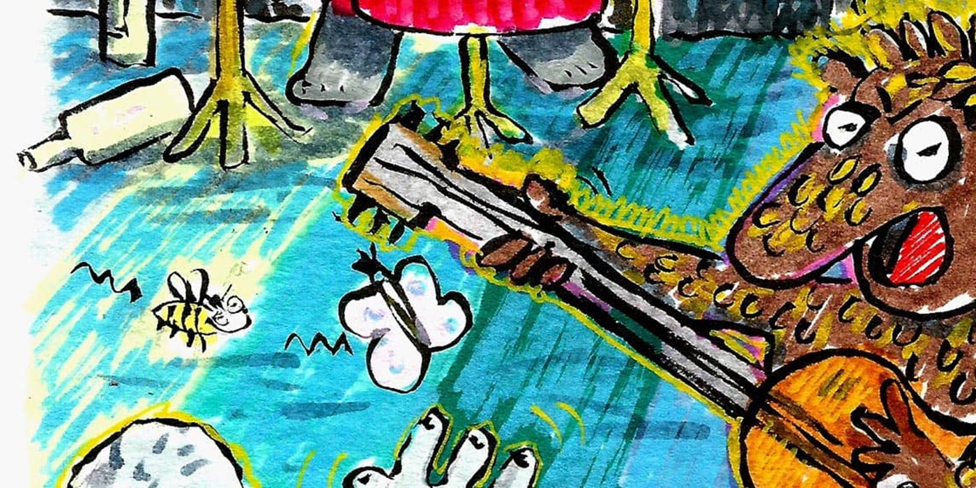 COVID in Cartoons banner, section of Willis from Tunis Cartooning for Peace
