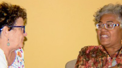 Paula Morgan and Honor Ford Smith