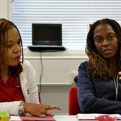 Donna Hope (UWI, Mona) and Mellissa Ifill (University of Guyana)