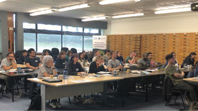 Summer School participants in a classroom