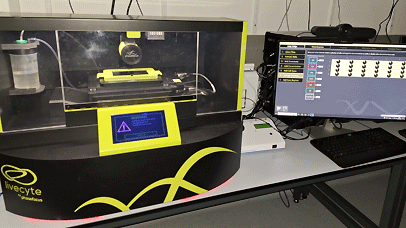 Phasefocus LiveCyte 2, label free imaging