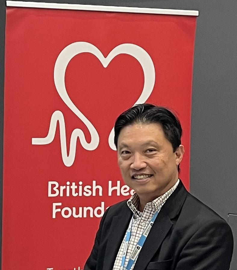 Professor Andre Ng, Director of British Heart Foundation Leicester Centre of Excellence